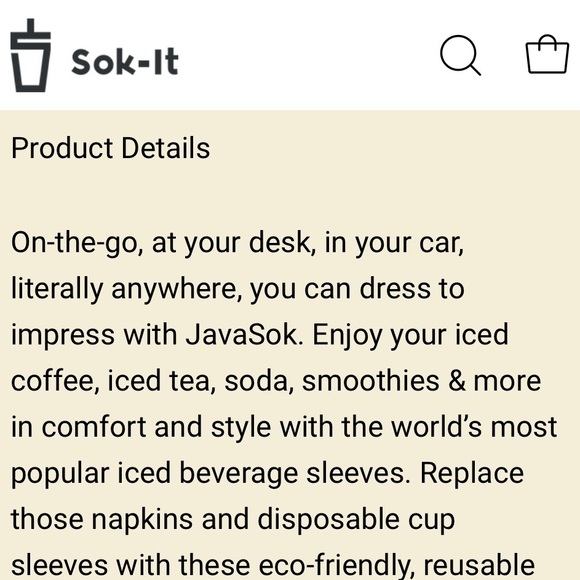 NWT Sok It Reusable Insulated Beverage Sleeve, Set of 2 • Ombre Twilight - Picture 7 of 9